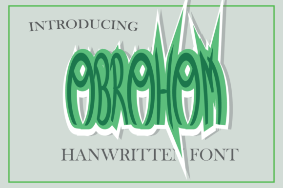 Abraham: The Bold Font That Elevates Your Brand