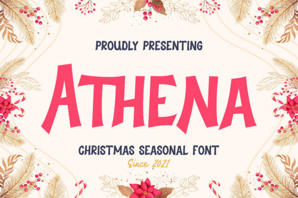 Athena: A Bold Typeface That Elevates Your Brand