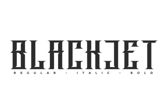 Blackjet: A Bold Display Font for Web Design