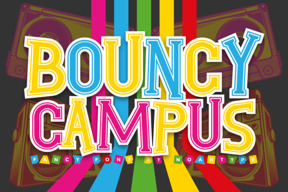 Bouncy Campus Font Review: A Retro Revival for Modern Branding