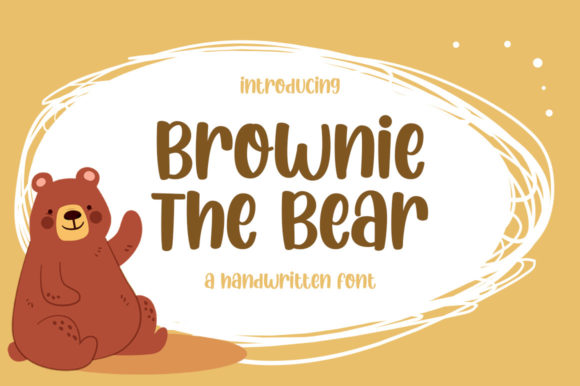 Brownie the Bear: A Display Font with Character