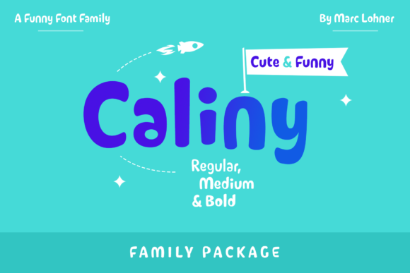 Caliny: A Display Font for Editorial Design and Branding