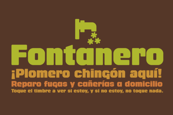 Fontanero: A Font That Fits Every Handmade Project