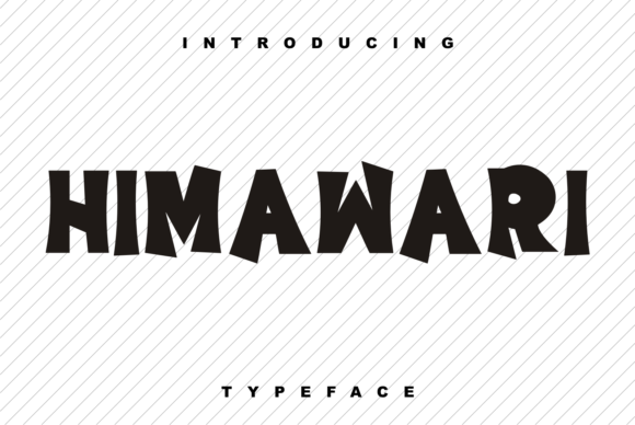 Himawari: A Bold Display Font for Creative Branding