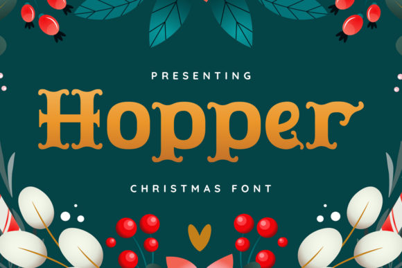 Hopper: A Bold Display Font for Digital Design