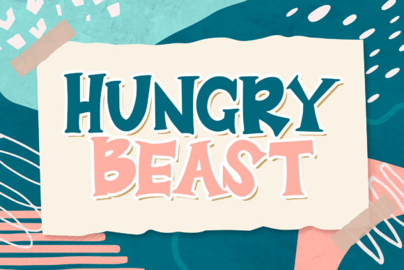 Hungry Beast: A Playful Display Font for Web Design