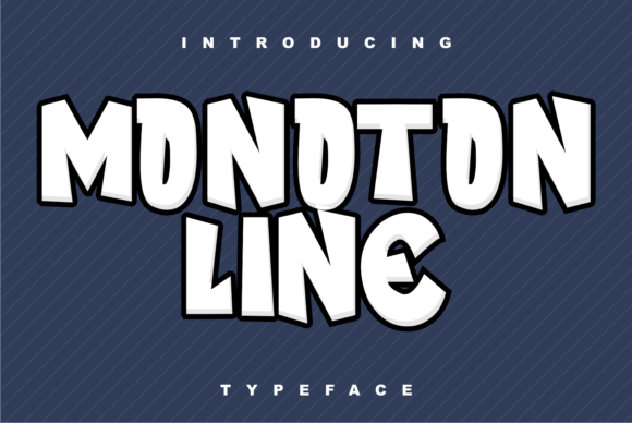 Monoton Line: A Font That Speaks with Simplicity