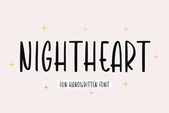 Nightheart: A Bold Font for Digital Design