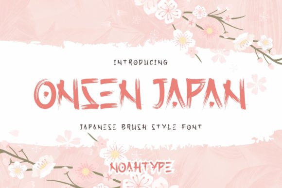Onsen Japan: A Timeless Display Font for Digital Design