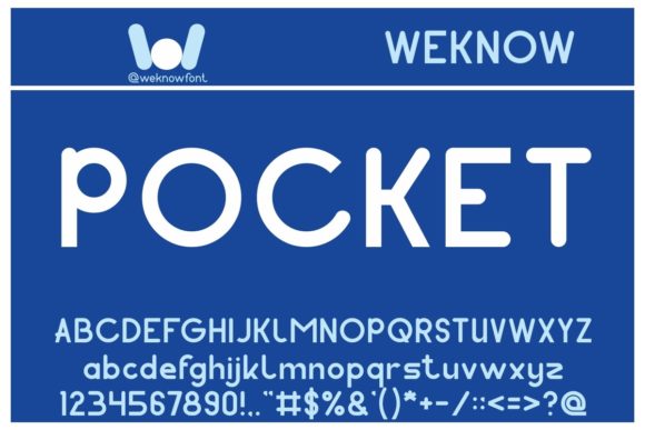 Pocket: A Versatile Display Font for Campaigns