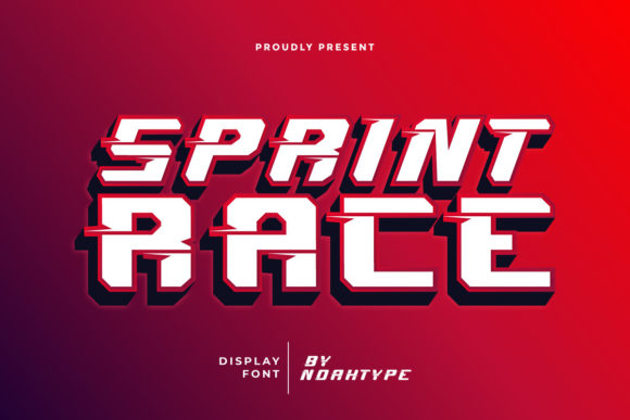 Sprint Race Font: A Bold Choice for Branding That Stands Out