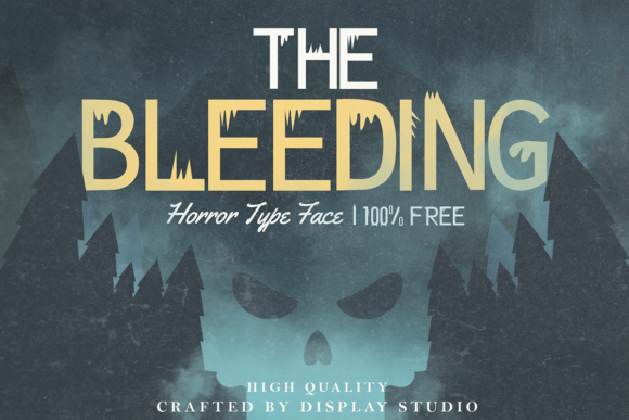 The Bleeding: A Font That Adds Spine to Your Designs