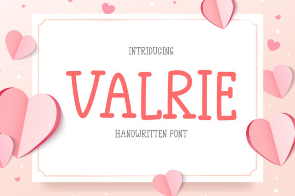 Valrie: A Font That Elevates Every Handmade Detail